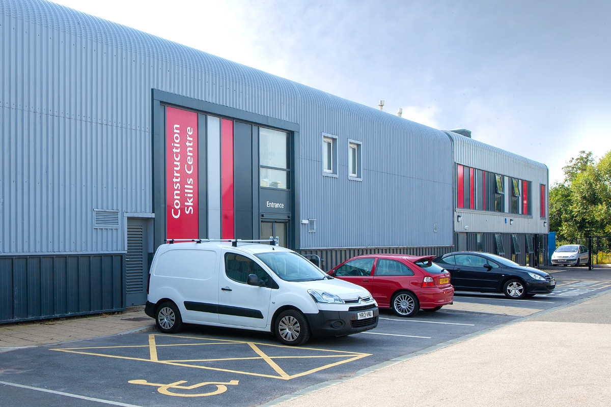 External image of the Construction Skills Centre at Bispham
