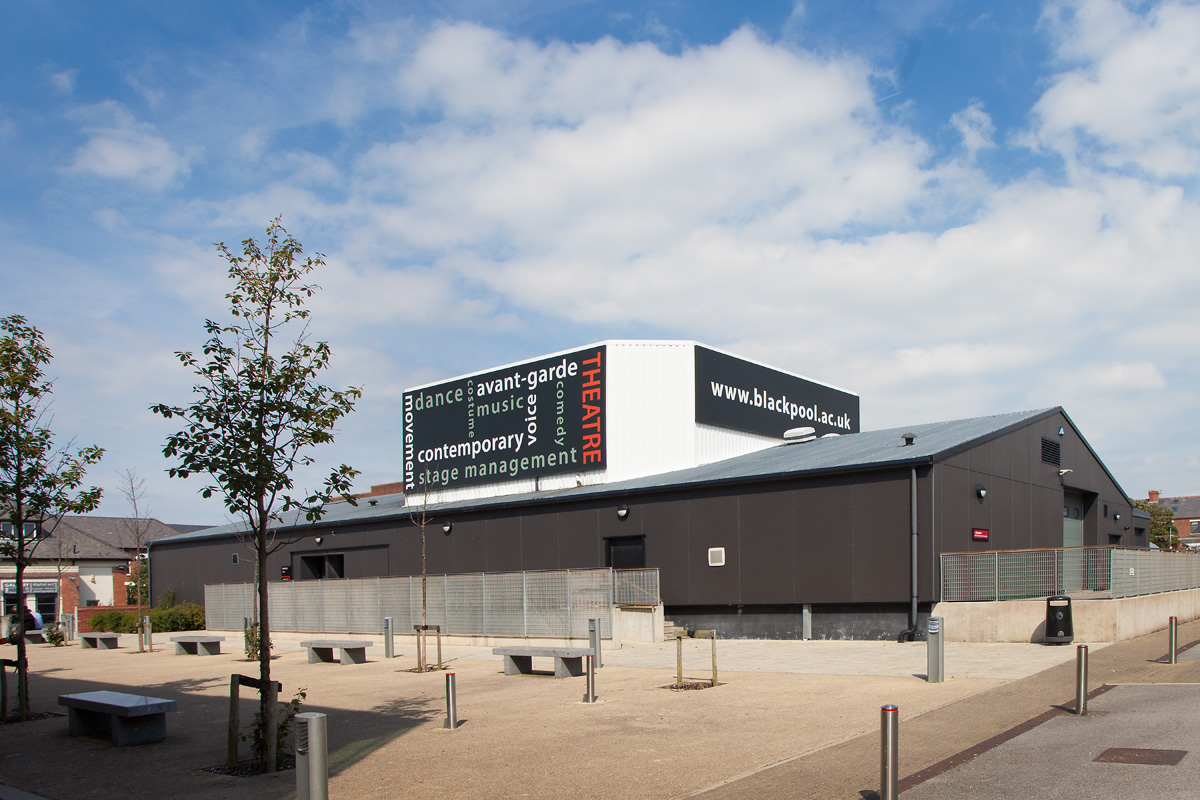 Image showing the exterior of The Theatre at Blackpool School of Arts